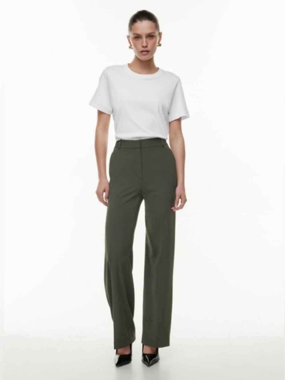 Aritzia Babaton Agency Pant City Wool